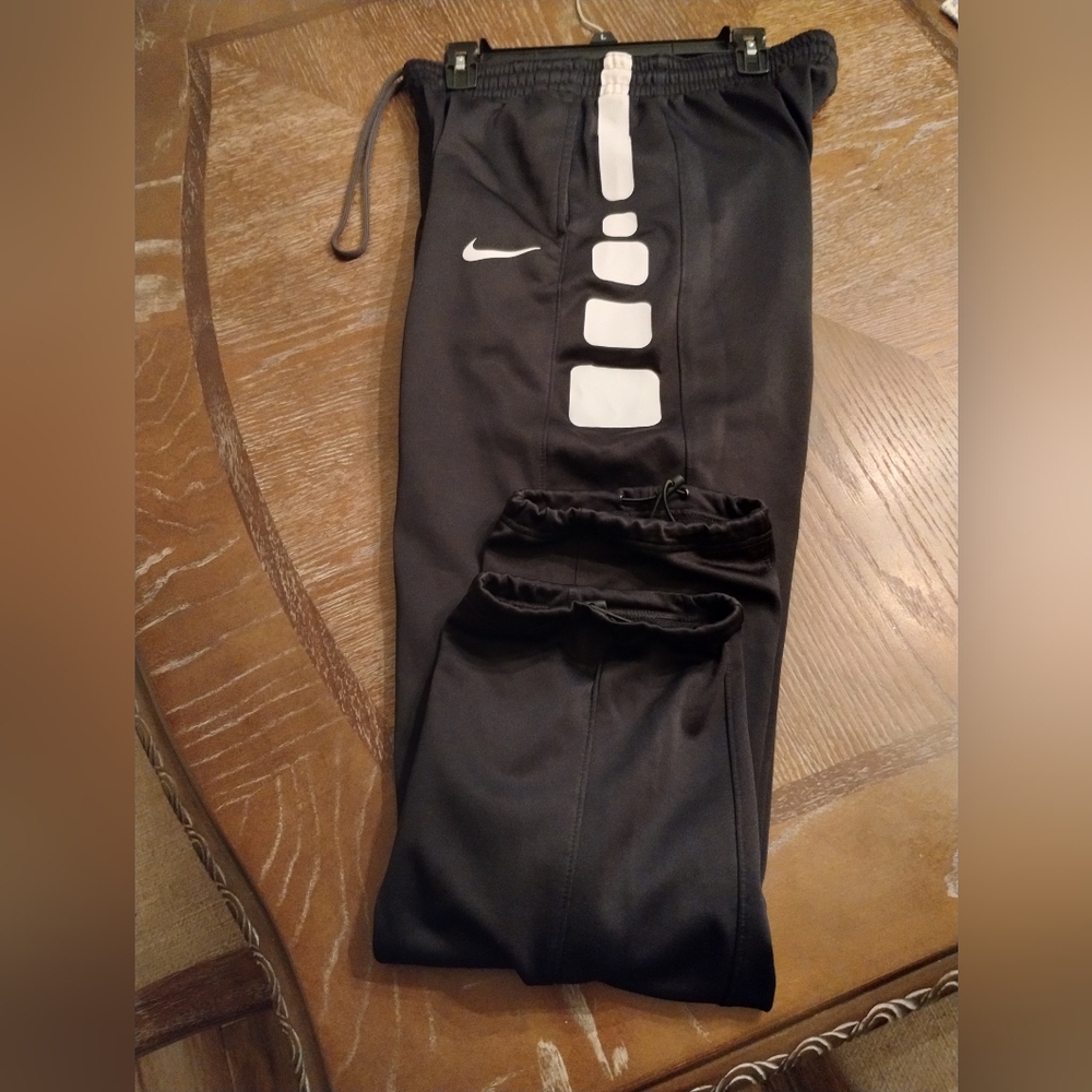 Men's Black Nike Thermafit pants